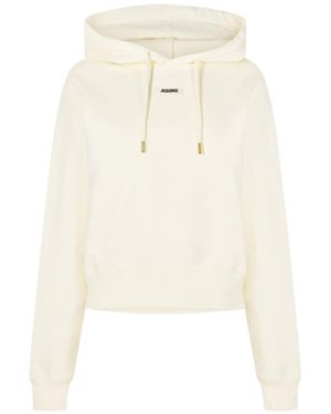 Jacquemus Long Sleeve Sweatshirt - White