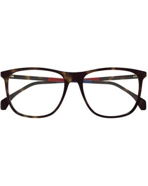 Gucci Eyewear Rectangular Optical Glasses - Metallic