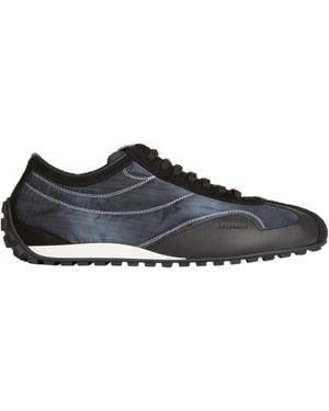 Balmain Racing Low Sneakers - Black