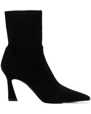 Stuart Weitzman Vinnie Bootie 85 - Black