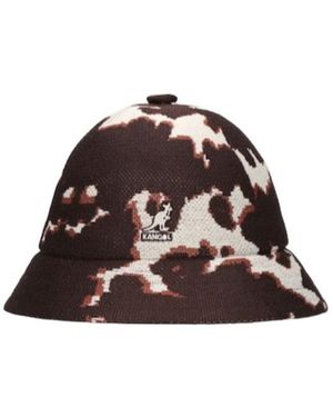 Kangol Logo Casual Fisherman Hat - Brown