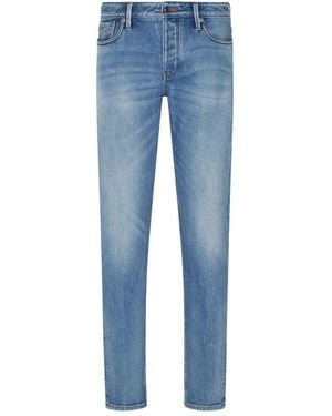 Emporio Armani Multi-Pocket Jeans - Blue