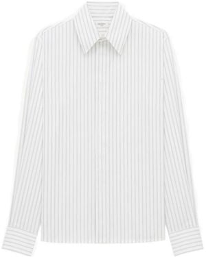 Saint Laurent Cassandre Shirt - White