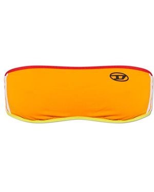 DIESEL Melania D Pop Bandeau Bikini Top - Orange