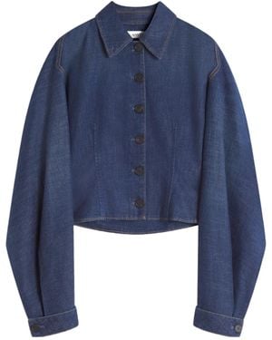 Lanvin Cotton Denim Jacket - Blue