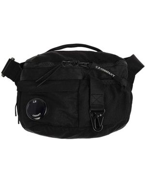 C.P. Company Zip Pocket Shoulder Bag - Black