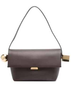 Jacquemus The Rond Carré Shoulder Bag - Grey
