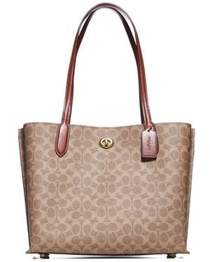 COACH Printed Handbag - Multicolor