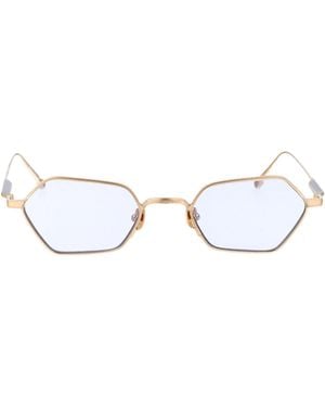 Matsuda Geometric Sunglasses - White
