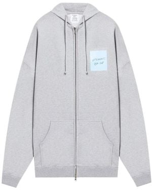 Vetements Long-Sleeved Jumper - Grey