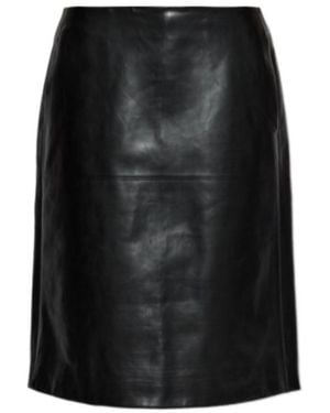Jil Sander High-Rise A-Line Skirt - Black