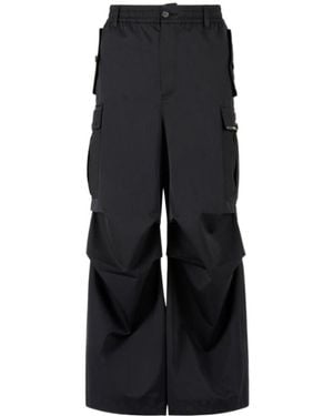 Marni Water-Repellent Taffeta Cargo Trousers - Black