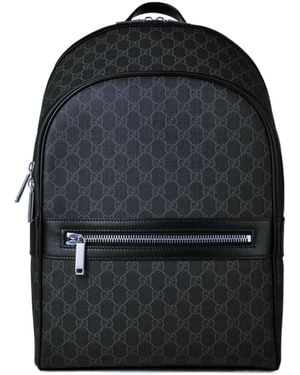 Gucci Logo Backpack - Black