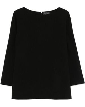 Gianluca Capannolo Vanessa Tunic Top - Black