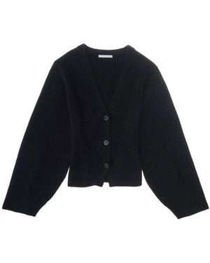 Helmut Lang Cosy Cotton-Blend Cardigan - Blue