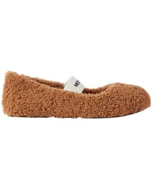 Moon Boot Ballet Shoes - Brown