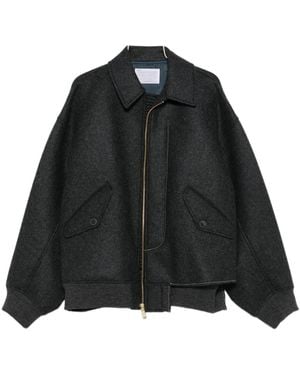 Kolor Lapel Casual Jacket - Black