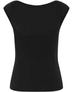 St. Agni Sleeveless Vest - Black