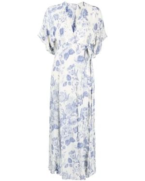 Reformation Winslow Floral-Print Maxi Dress - White