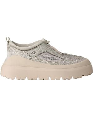 UGG Heritage Utility Axoid Crackle Trainers - Grey