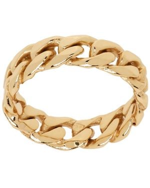 Emanuele Bicocchi Chain-Link Ring - Metallic