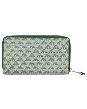 Emporio Armani Long Full Zipper Wallet - Green