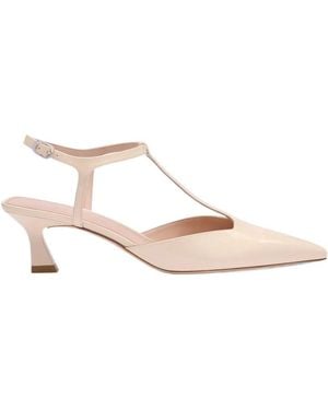 Stuart Weitzman Vinnie T-Strap Pump - Pink