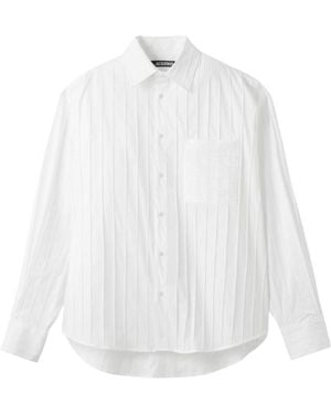 Jacquemus The Camargue Long-Sleeved Shirt - White