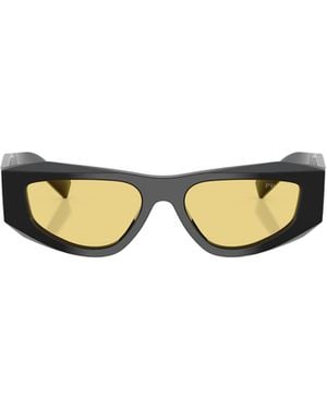 Prada Eyewear Cat-Eye Sunglasses - Yellow
