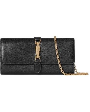 Gucci Jackie Wallet On Chain - White