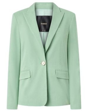Pinko Button Blazer - Green