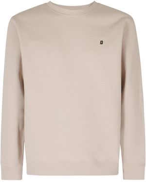 Dondup Long-Sleeve Crew-Neck Sweatshirt - Natural