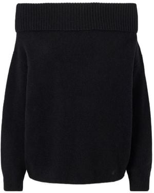 Loulou de Saison Turtleneck Cashmere-Blend Jumper - Black