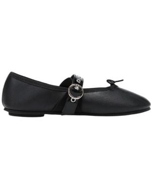 Repetto Ballet Twist Mary Jane Ballet Flats - Black