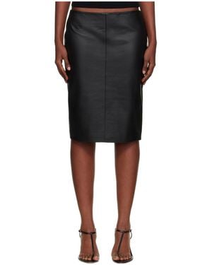 St. Agni Pencil Midi Skirt - Black