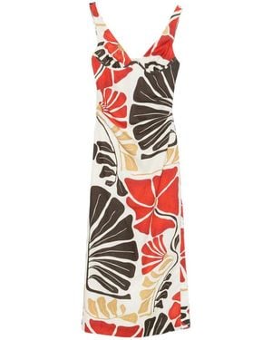 SIR. Sleeveless Dress - White