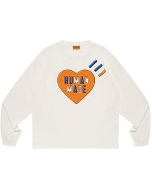 Human Made Long-Sleeved T-Shirt - White