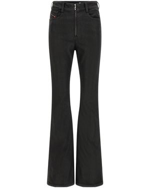 DIESEL 1973 D-Partt High-Waist Bootcut Jeans - Black