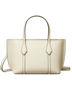Tory Burch Structured Shoulder Bag - Natural