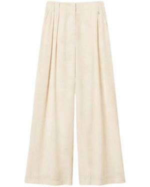 Twinset Print Palazzo Trousers - Natural