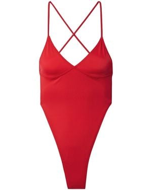 Norma Kamali Mio One-Piece Swimsuit - Red