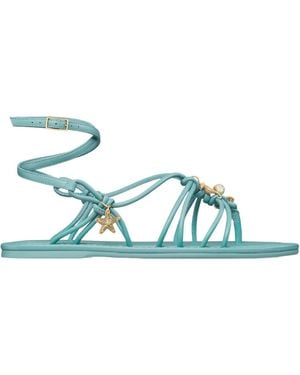 Dior Iviera D-Sand Thong Sandal - Blue