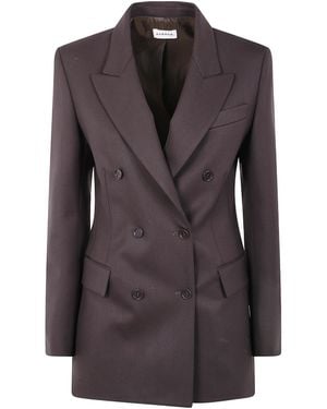 P.A.R.O.S.H. Double-Breasted Blazer - Purple