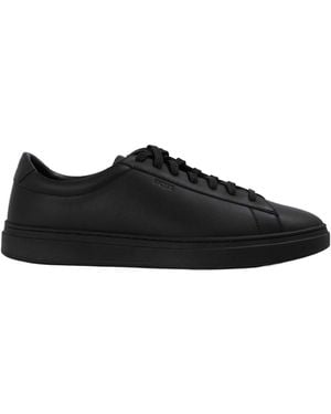 BOSS Low-Top Casual Sneakers - Black