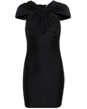 Coperni Twisted Cutout Minidress - Black