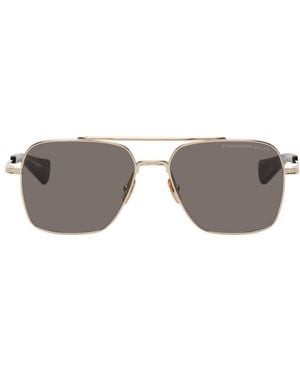 Dita Eyewear Logo Sunglasses With Double Nose Racks - Grey