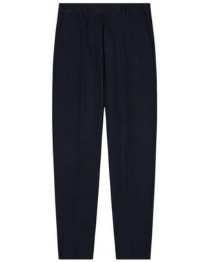 Emporio Armani Casual Trousers With Belt Loops - Blue