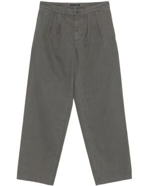 Aspesi Pleated Details Casual Trousers - Grey