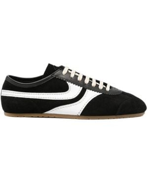 Dries Van Noten Lace-Up Sneakers - Black