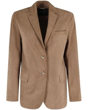 Seventy Single-Breasted Blazer - Brown